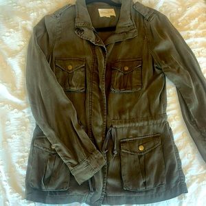 Army green jacket